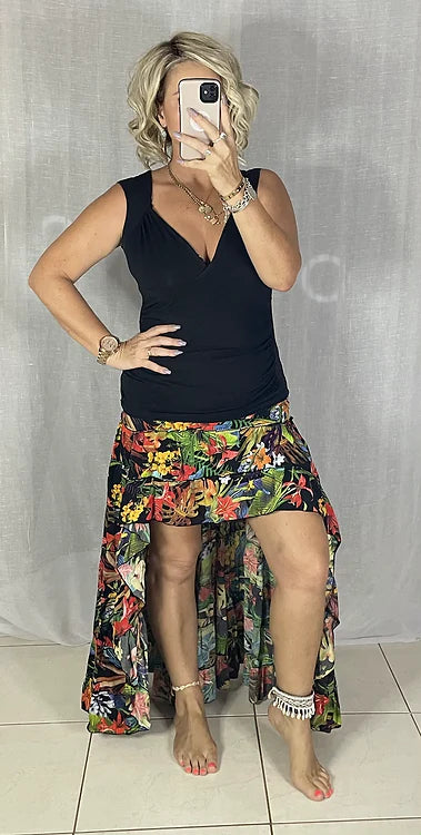 Daphne Skirt - Tropical multi