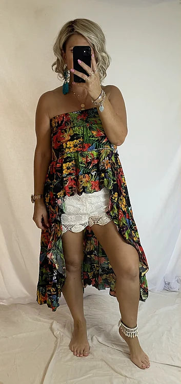 Daphne Skirt - Tropical multi