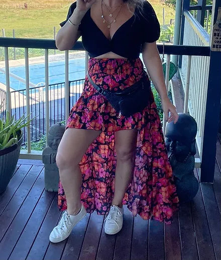 Daphne Skirt - Firestone Floral